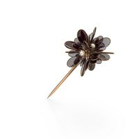 Bronze Black Hairpin PNG & PSD Images