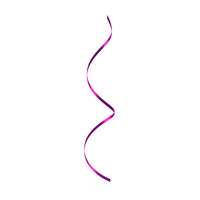 Curly Ribbon Purple PNG & PSD Images