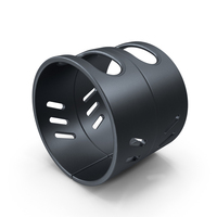 Scifi Element Metal Black PNG & PSD Images