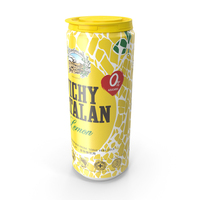 Canned Mineral Water Vichy Catalan Lemon PNG & PSD Images