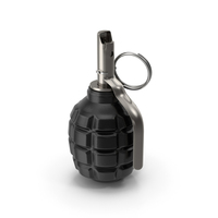 Frag Hand Grenade Black PNG & PSD Images