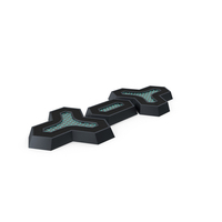 SciFi Element Metal Black PNG & PSD Images