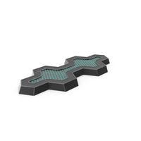SciFi Element Painted Metal Black PNG & PSD Images