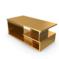 Simple Modern Gold Table PNG & PSD Images