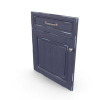 Kitchen Facade Classic Aged Violet PNG & PSD Images