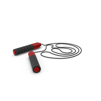 Fitness Jump Rope With Foam Handles PNG & PSD Images