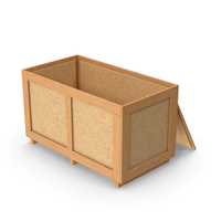 Wooden Open Crate Box PNG & PSD Images