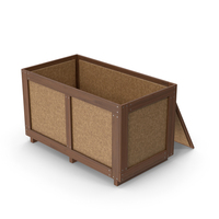 Cargo Crate Box Opened PNG & PSD Images
