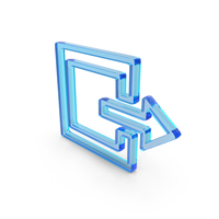 Log Out User Exit Glass PNG & PSD Images