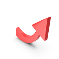 Red Up Arrow PNG & PSD Images