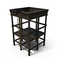 An Ancient Lookout For Defensive Towers PNG & PSD Images