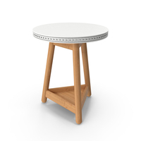 Brogue Side Table PNG & PSD Images