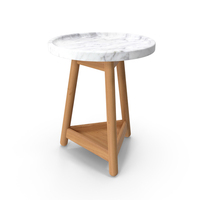 Carve Side Table PNG & PSD Images