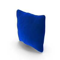Blue Velvet Pillow PNG & PSD Images