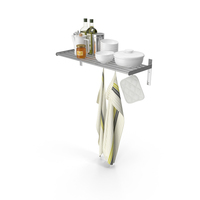 IKEA Grundtal Wall Shelf PNG & PSD Images