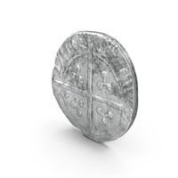 Medieval Silver Coin PNG & PSD Images