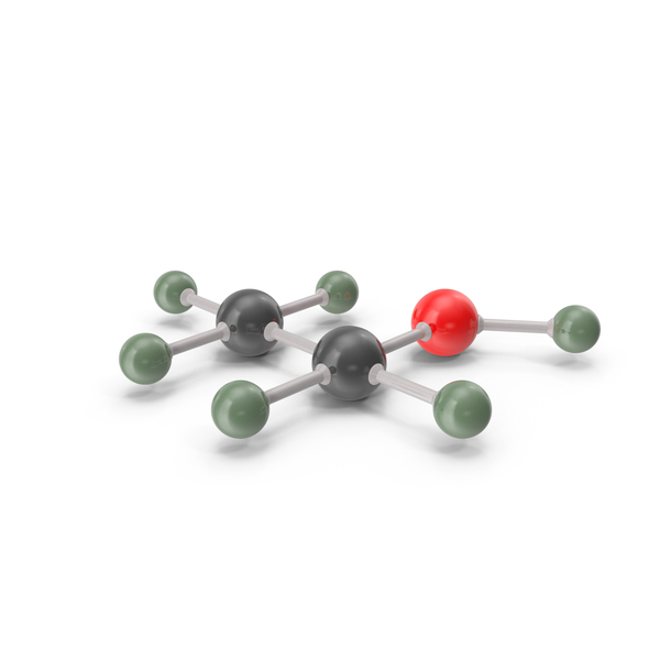 Ethanol Atom Structure C2H6O PNG & PSD Images