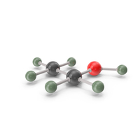 Ethanol Atom Structure C2H6O PNG & PSD Images