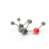 Ethanol Atom Structure C2H6O PNG & PSD Images