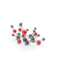 Glucose Atom Structure C6H12O6 PNG & PSD Images