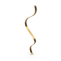 Gold Ribbon PNG & PSD Images