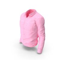 Men's Pink Fit Shirt PNG & PSD Images
