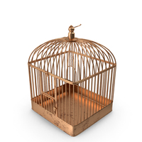 Gold Birdcage PNG & PSD Images