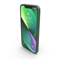 Apple iPhone 13 Mini Green PNG & PSD Images