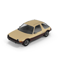 Retro Compact Car PNG & PSD Images
