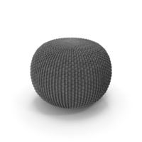 Comfort Research Rope Pouf Ottoman PNG & PSD Images