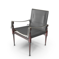 Authentic Models Campaign Accent Chair PNG & PSD Images