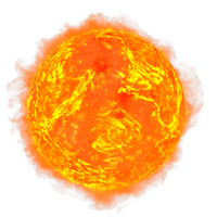 Sun Yellow Star Giant PNG & PSD Images