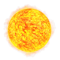 Sun Yellow Star Giant PNG & PSD Images