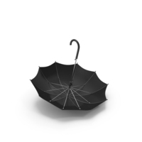 Overturned Umbrella Black PNG & PSD Images