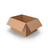 CARDBOARD BOX EMPTY PNG & PSD Images