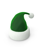 Santa Claus Green Hat PNG & PSD Images