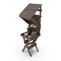Medieval Market Stall PNG & PSD Images