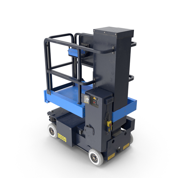 Self Propelled Lift Work Platform PNG & PSD Images