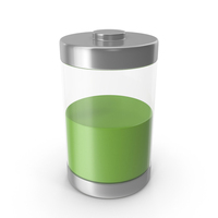 Battery At Half Icon PNG & PSD Images