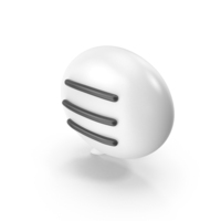 Chat Bubble With Text Icon PNG & PSD Images