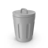 Closed Trash Can Icon PNG & PSD Images
