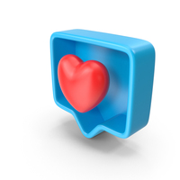 Notify Heart Icon PNG & PSD Images