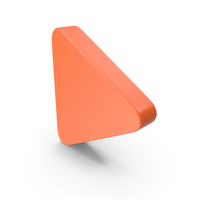 Orange Play Icon PNG & PSD Images
