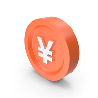 Yuan Coin Icon PNG & PSD Images