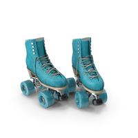 Roller Skates Blue PNG & PSD Images