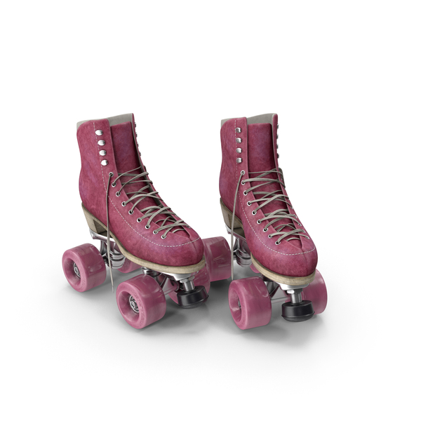 Pink Roller Skates PNG & PSD Images