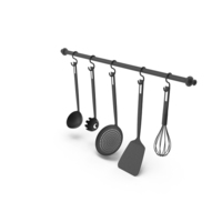Kitchen Utensil Rack PNG & PSD Images
