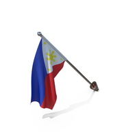 Philippines Cloth Wall Mount Flag Stand PNG & PSD Images