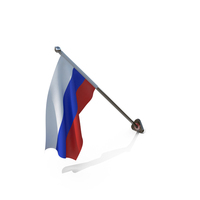 Russia Cloth Wall Mount Flag Stand PNG & PSD Images