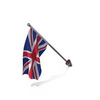 United Kingdom Cloth Wall Mount Flag Stand PNG & PSD Images
